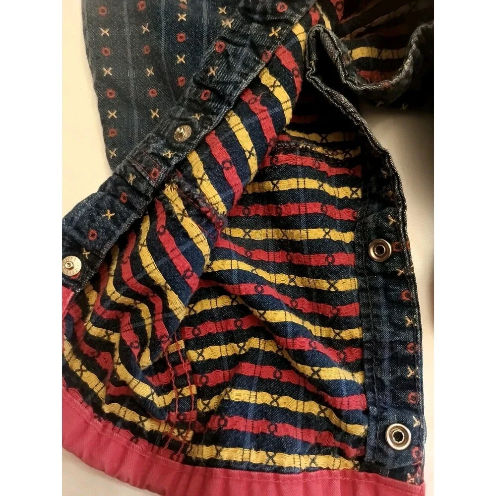 Vintage Osh Kosh B'Gosh Vesteak Blue Denim Overalls Boys 24M USA XOXO Designs